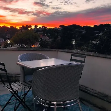 Grand Terrasse De Standing, Pleine Vue Village Et